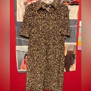 Liz Claiborne Buttoned Dress